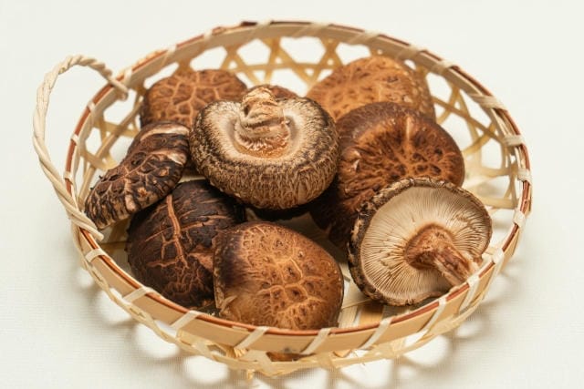 しいたけの消化にかかる時間は?食物繊維の特性と食べる際の注意点